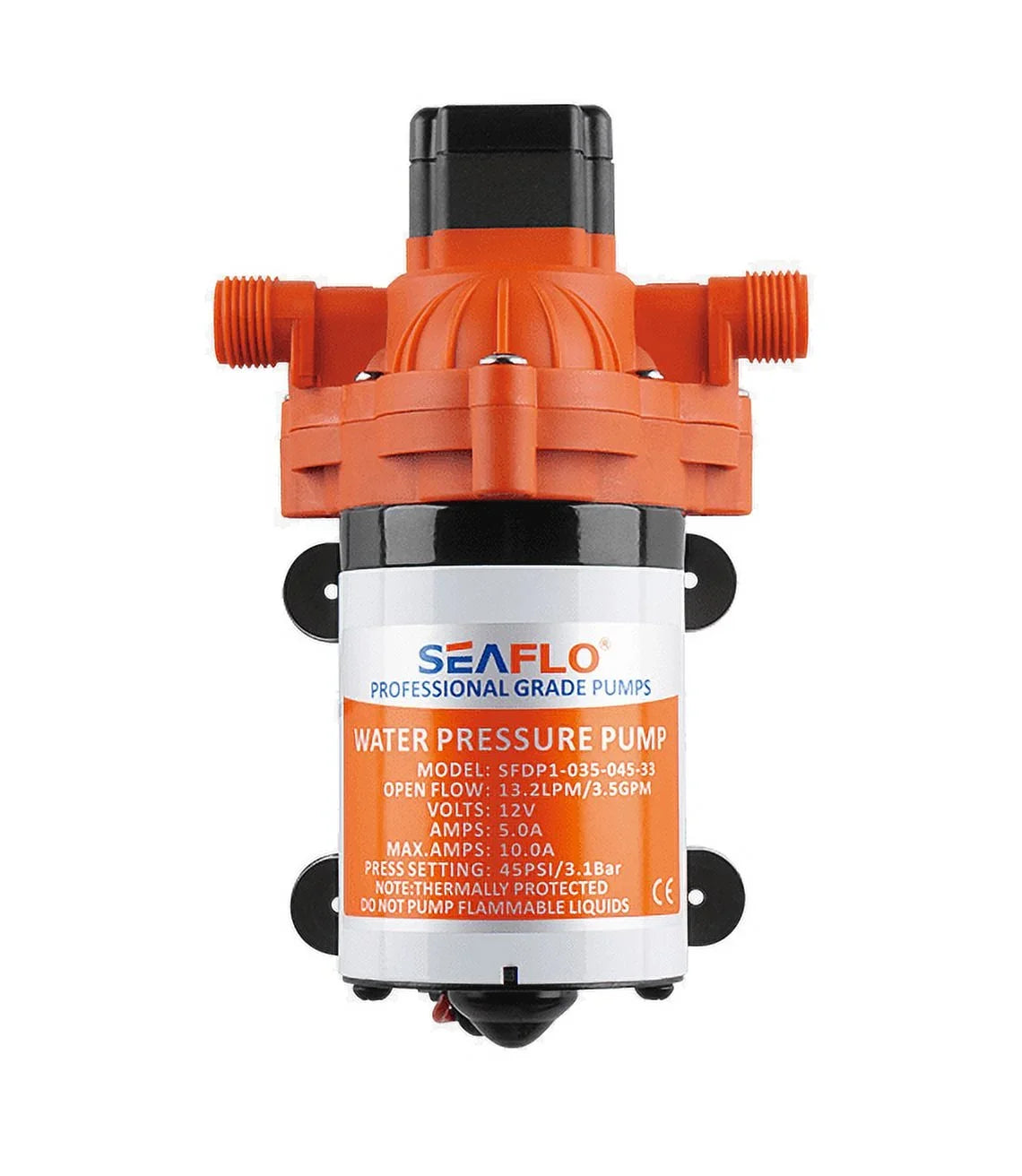 3.3 Rv 110v Pump 45psi Boat Ac New Water SEAFLO Automatic Gpm