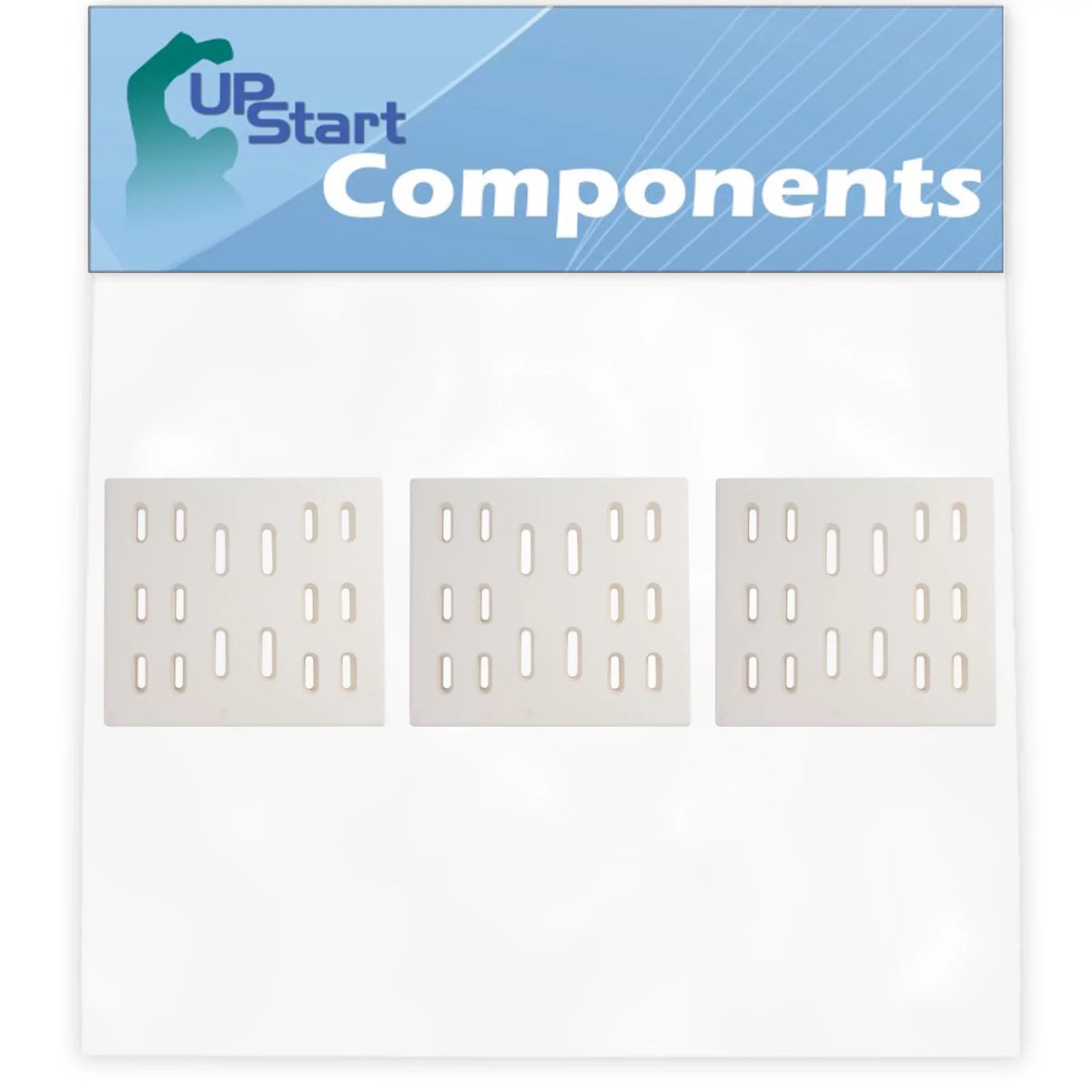 Parts Tamer, Bakers Shield Chefs Bar, Ceramic Burner Flame Vaporizer And Bakers Grill Flavorizer - Chefs 3-Pack Replacement Compatible & Barbeque Plate Cover for 9905TB 8" Tent Bar, BBQ Heat