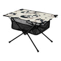Cat Fishing Outdoor Bag Storage Compact Picnic for Table Table Table Cute Folding with Portable BBQ Camping Beach Travel Footprint