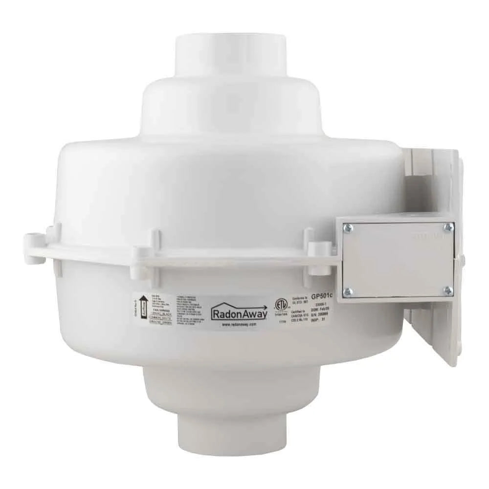 GP501 Radon Mitigation RadonAway Fan, 3" 23005-1