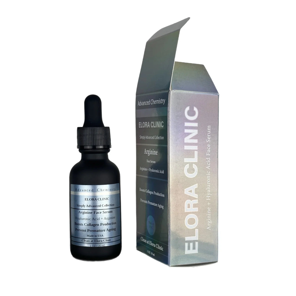 Oil Free Arginine - Soothing - - Acid + Hydrating Arginine Clinic Acid Elora - & Hyaluronic Hyaluronic Serum Arginine + Based Water