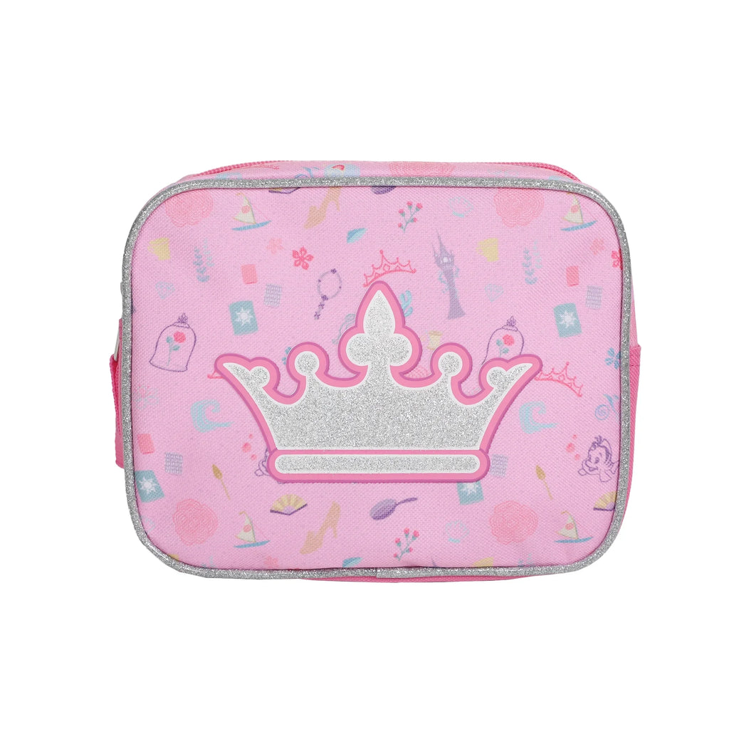 Girls 5-Piece Pink Kids Set Princesses Bag Disney Youth Duffle