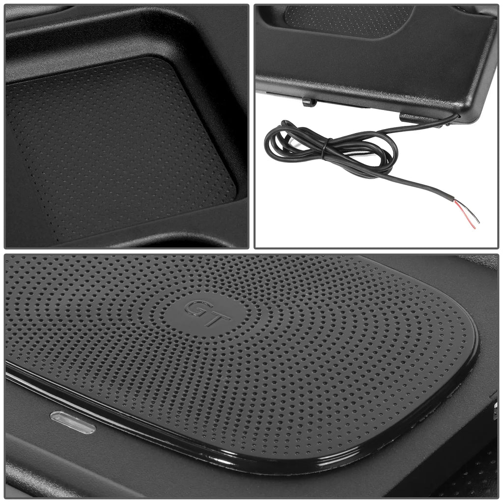 Repair Kit For Charger GECS-005-GY Motoring Lid & Escalade Console Truck Sierra with DNA Center 2007 Ports Pickup Armrest to 2001 Black Wireless USB