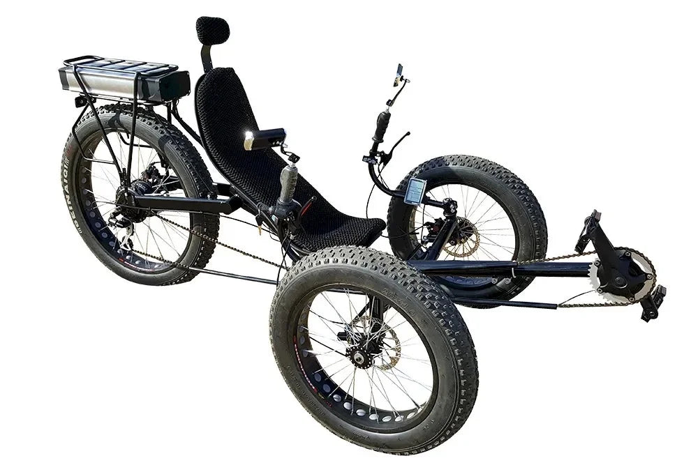 Tricycle Recumbent Tire Electric Experience Adult Fat Riding Ultimate
