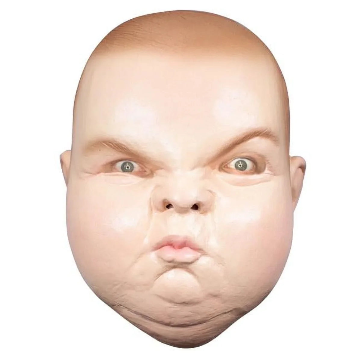 Latex Baby Grumpy Mask