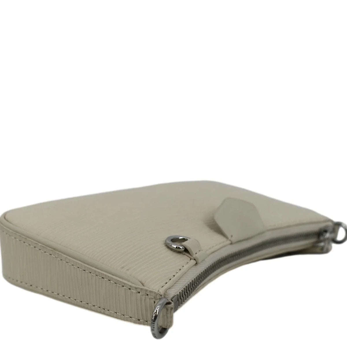 Easy Strap Pre-owned Epi VUITTON Bag Pouch On Cream LOUIS Leather Shoulder