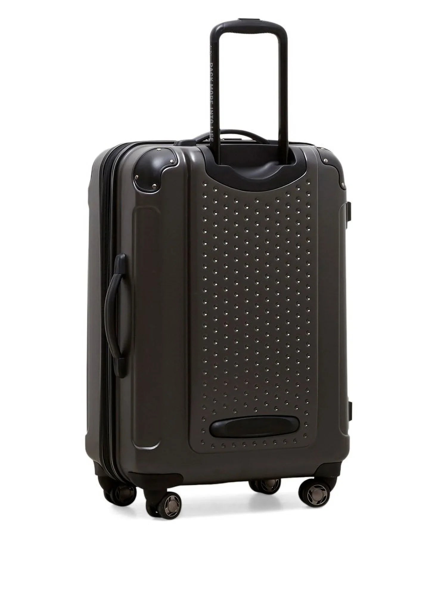Cole 24 Dot Side Suitcase Embossed Inch York CHARCOAL Hard Kenneth New