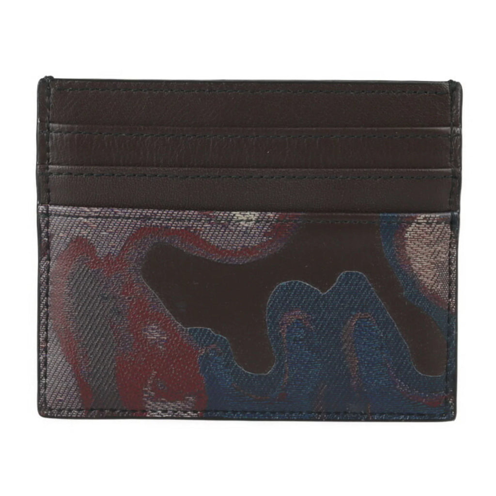 2ESCH135UCN Multicolor Holder Christian (Like Dior Case Marron Business Brown Pattern Dior Card Series Calf Pre-Owned Camouflage Leather New)