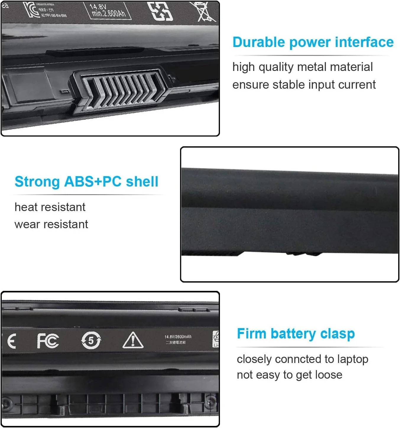 3551 3567 Dell 3558 y 3552 5555 5000 5559 15 17 5759 14.8V 3000 for 5558 5566 Inspiron M5Y1K Series 40Wh 5758