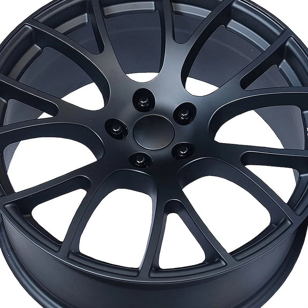 20X10in Creations Matte Aluminum PR161 Black OE Finish, Rim 161MB-219018