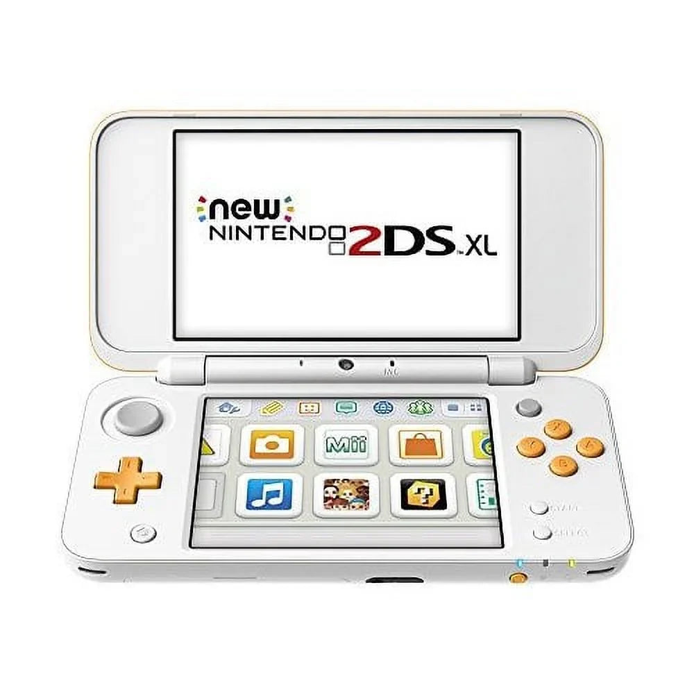Orange XL 2DS Restored (Refurbished) Nintendo Multi-Color New White