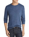 Sweater, Bloomingdale's Melange BLUE Crewneck Small US MEDIUM