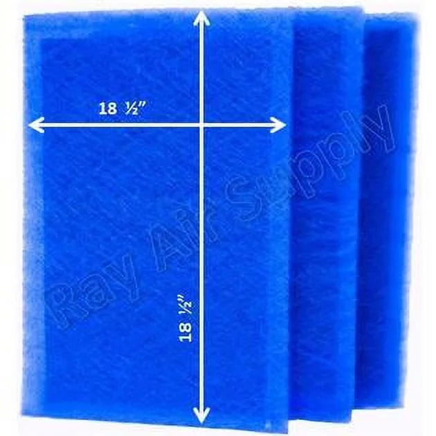 (3 Guard Pack) with Replacement Filter BLUE 20x21 MicroPower SUPPLY Compatible Pads Cleaner Air RAYAIR