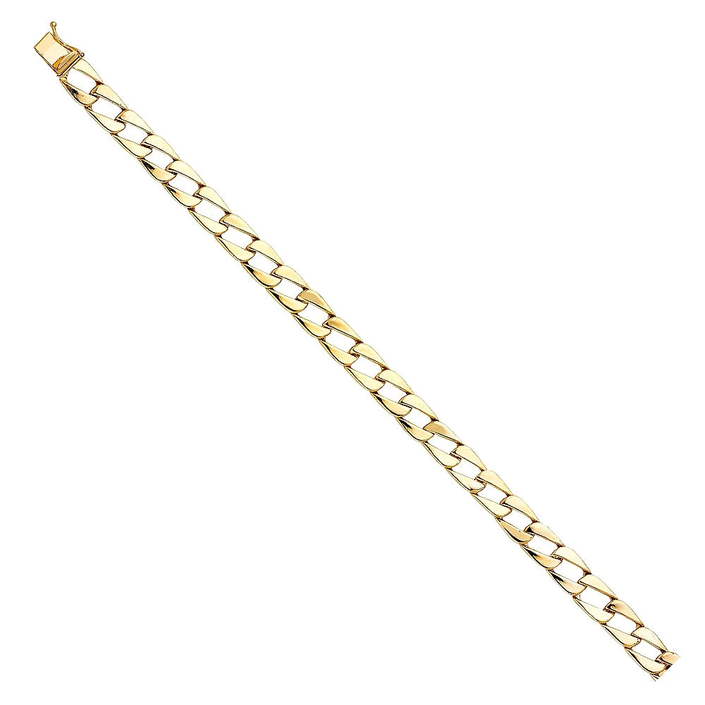 14k | Men’s Chain | 15.5 Jewelry Gold Men and 8" Bracelets Weight - Women Gold Cuban 14KY | Gift for Bracelet for Link Elegant Yellow