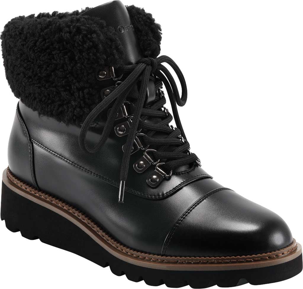 Aerosoles 8US Women's Hiker Bootie Alden Wedge Size