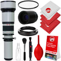 '+ NEX-7, a5000, Sony E-Mount a7s, for a7, Cameras Lens Telephoto Opteka and Digital UV Manual (with 2x- a6300, NEX-5T, a7r, NEX-6, other a3000, 3N a6000, a5100, 650-1300mm 5R, f/8 SLR 1300-2600mm) 5N,