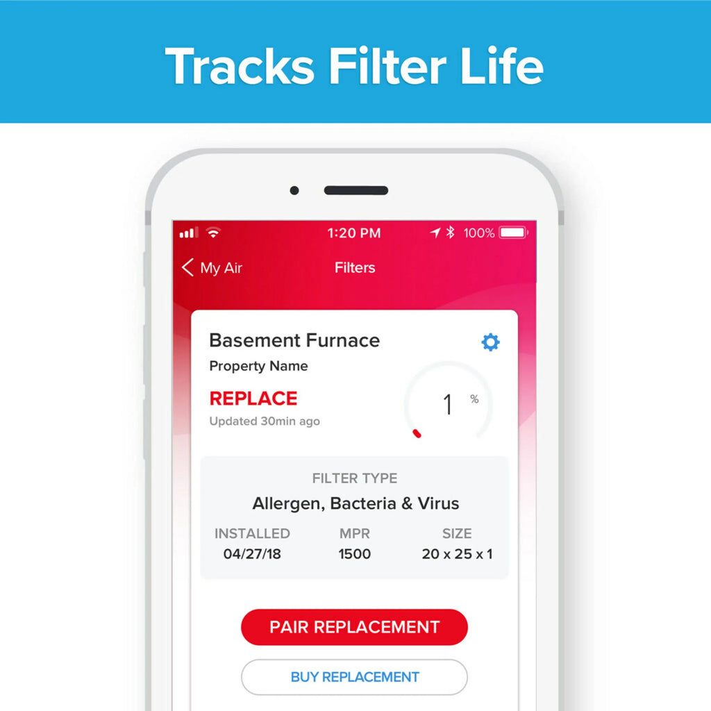 Bacteria Smart Virus 12, Viruses, Allergens, Filter, & Bacteria, Air 16x20x1, 4 Captures MPR, Allergen, MERV by and Filtrete 3M, Furnace HVAC 1500 Filters