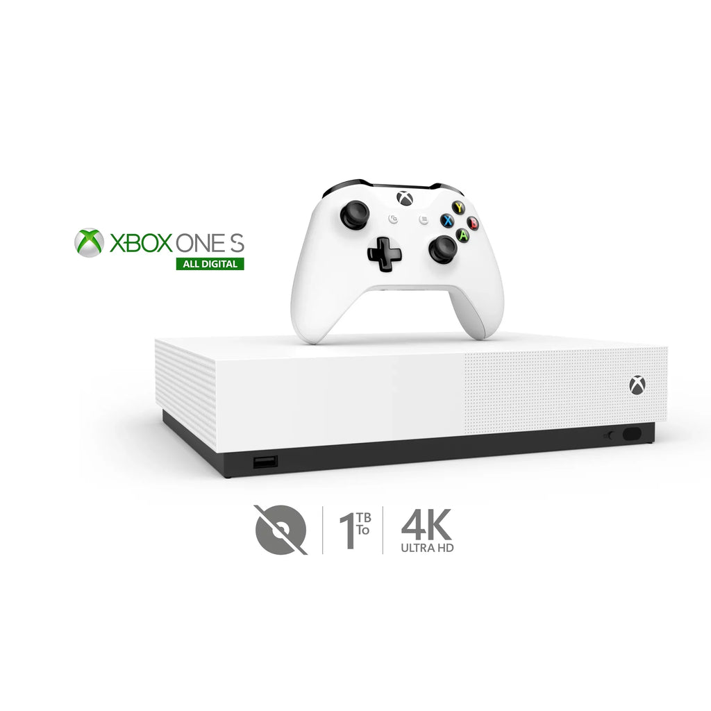 S NJP-00024 One Xbox All-Digital 1TB Gaming), Edition Microsoft (Disc-free Console White,
