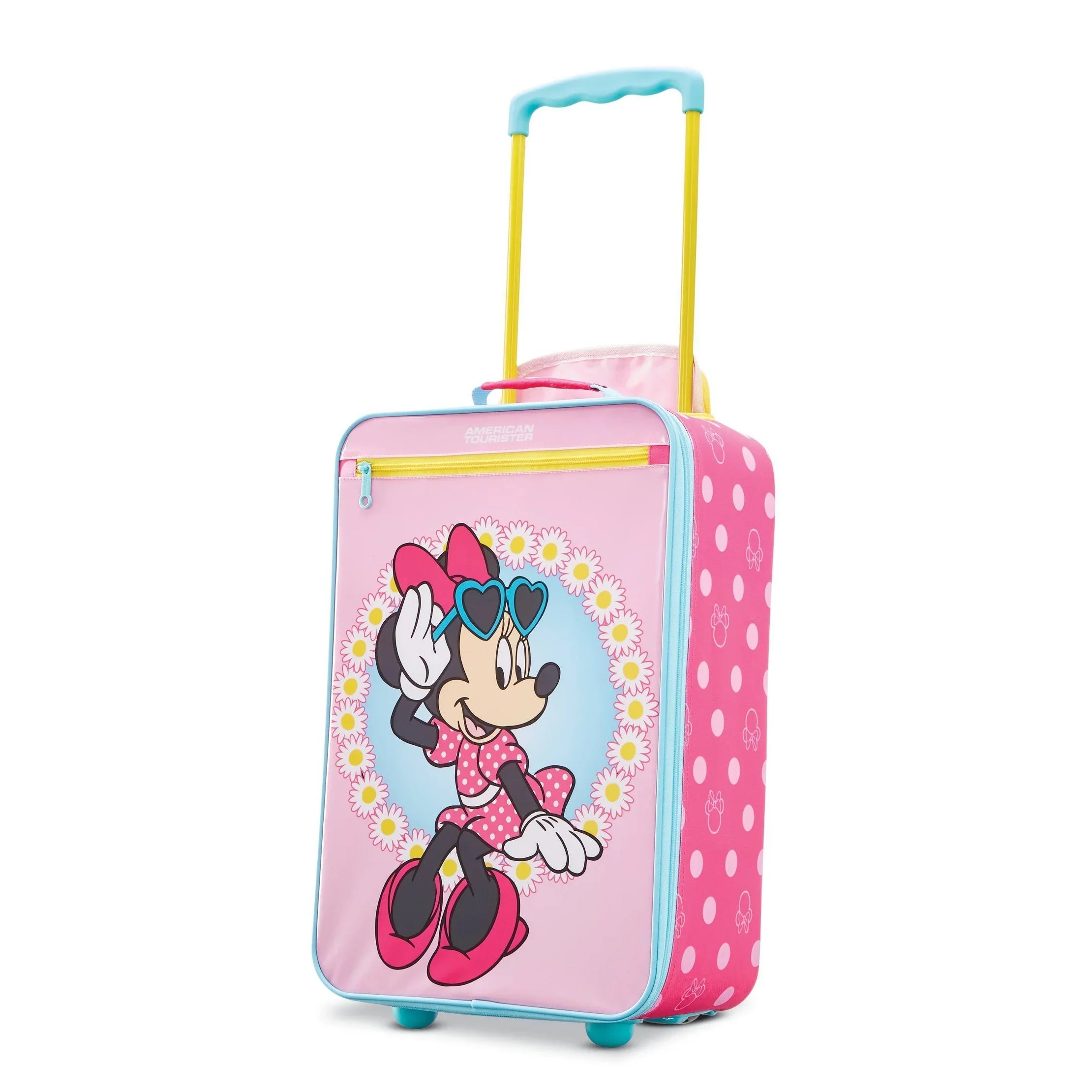 Upright Carry Disney Mouse Suitcase Minnie On Kids' Softside
