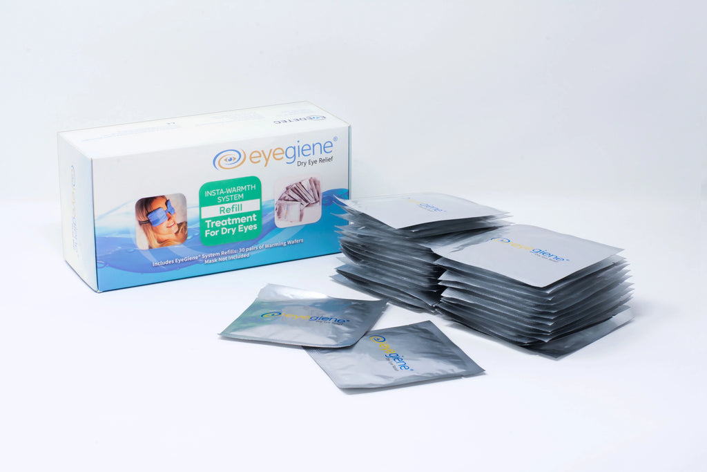 Wafers for with Refills Warming Eye per Mask 2 Insta-Warmth 30 EyeGiene Packets Wafer Packet -