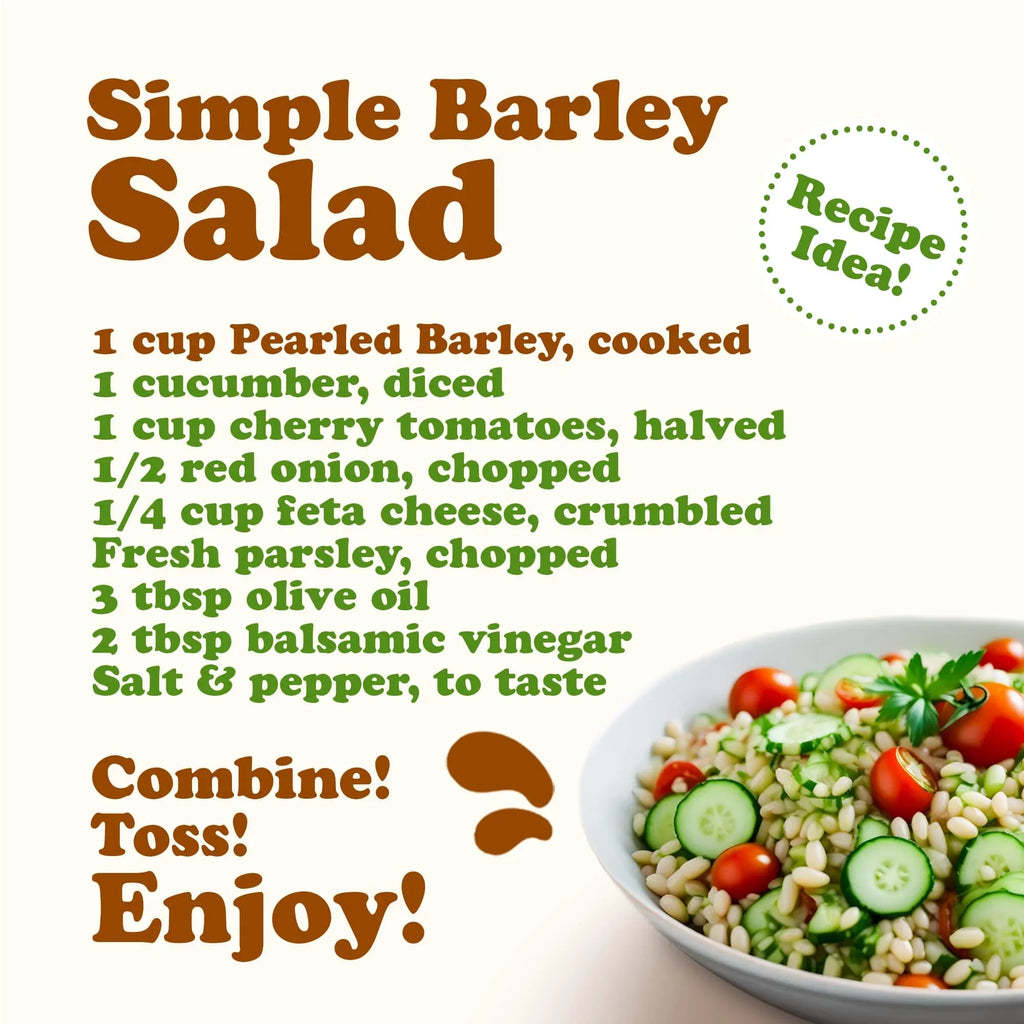 Kosher, Pearled 10 Pounds by Live Food Barley, — — to Vegan, Raw
