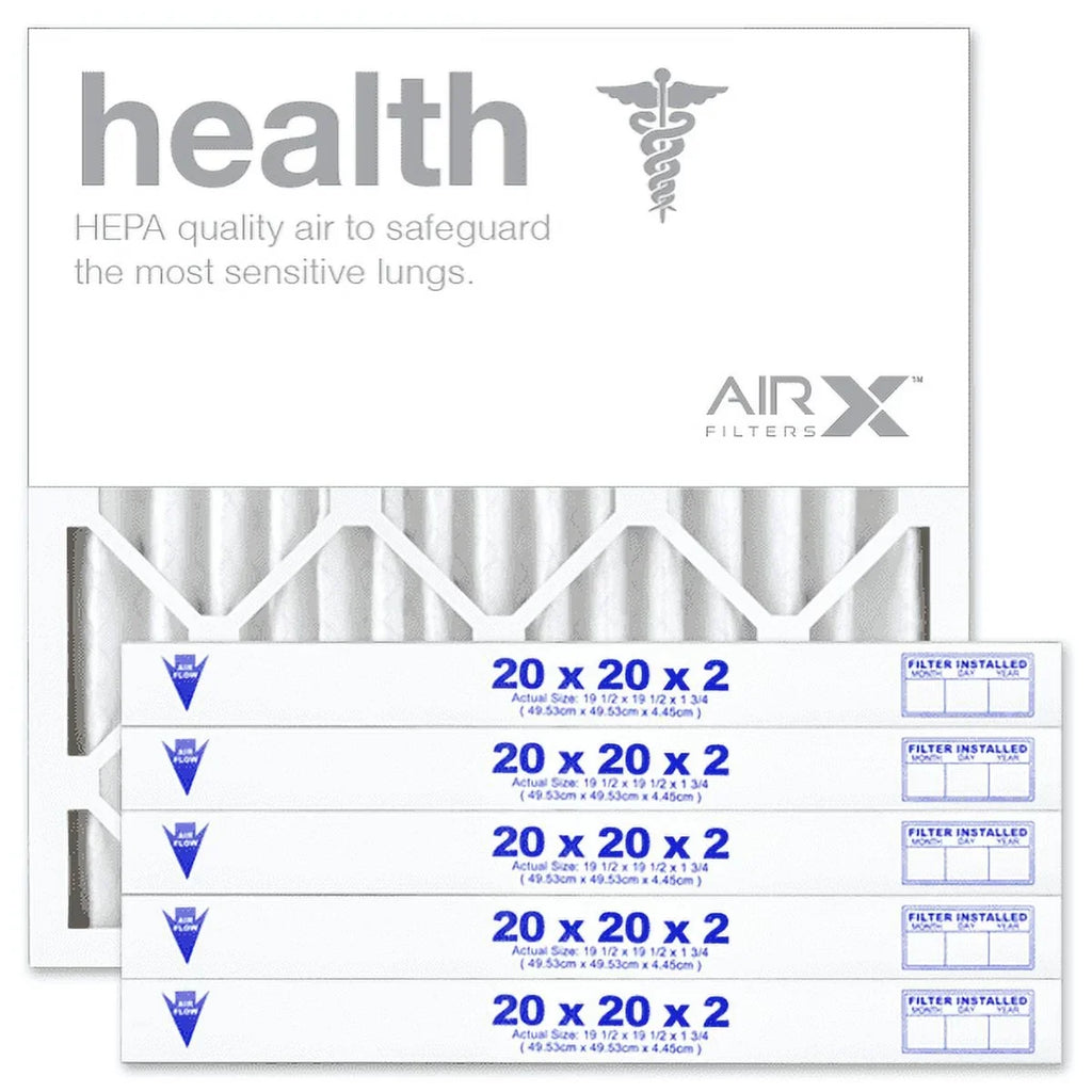 in Filters Filter Made USA the Pleated Furnace HVAC Filter, AIRx 20x20x2 6-Pack, Air Health 13 AC MERV Air