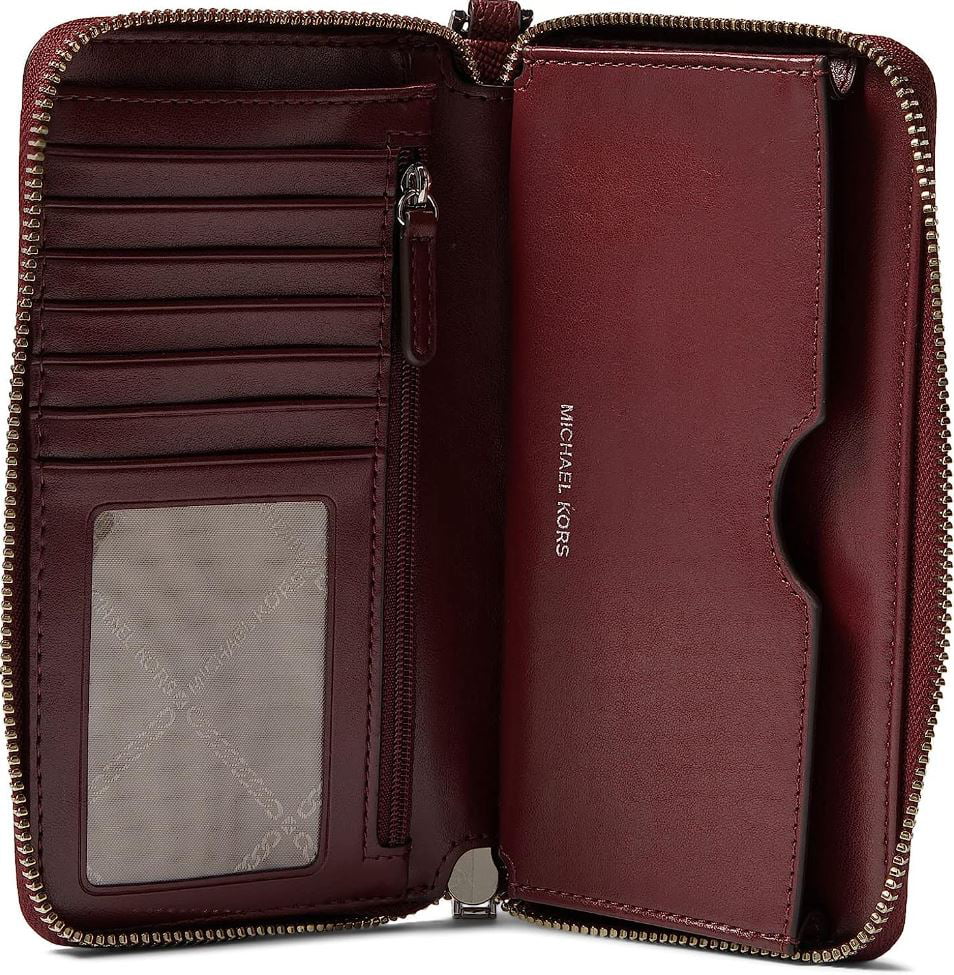 One Merlot Kors Flat Large Women's Case Jet Function Set Phone Multi 32H4STVE9L-580 Michael Size