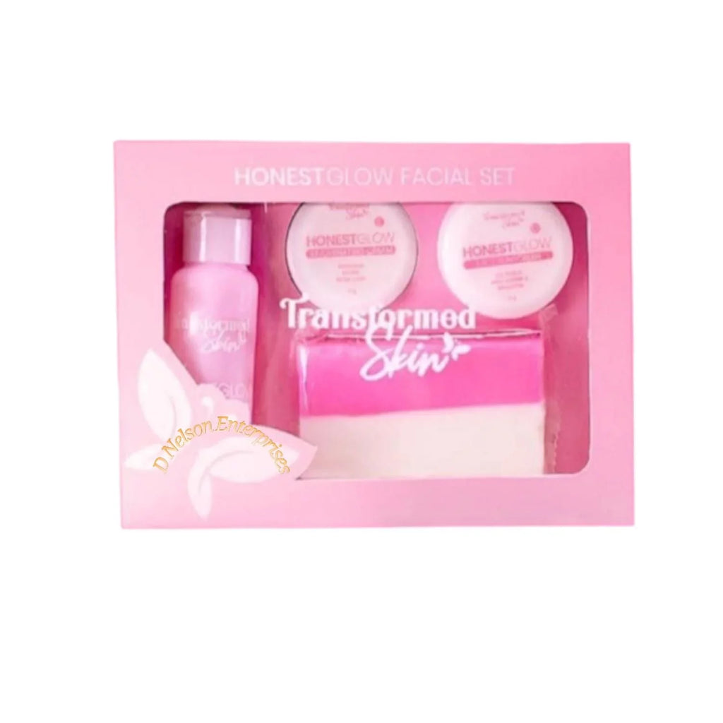 Facial Glow Set Skin Honest Transformed
