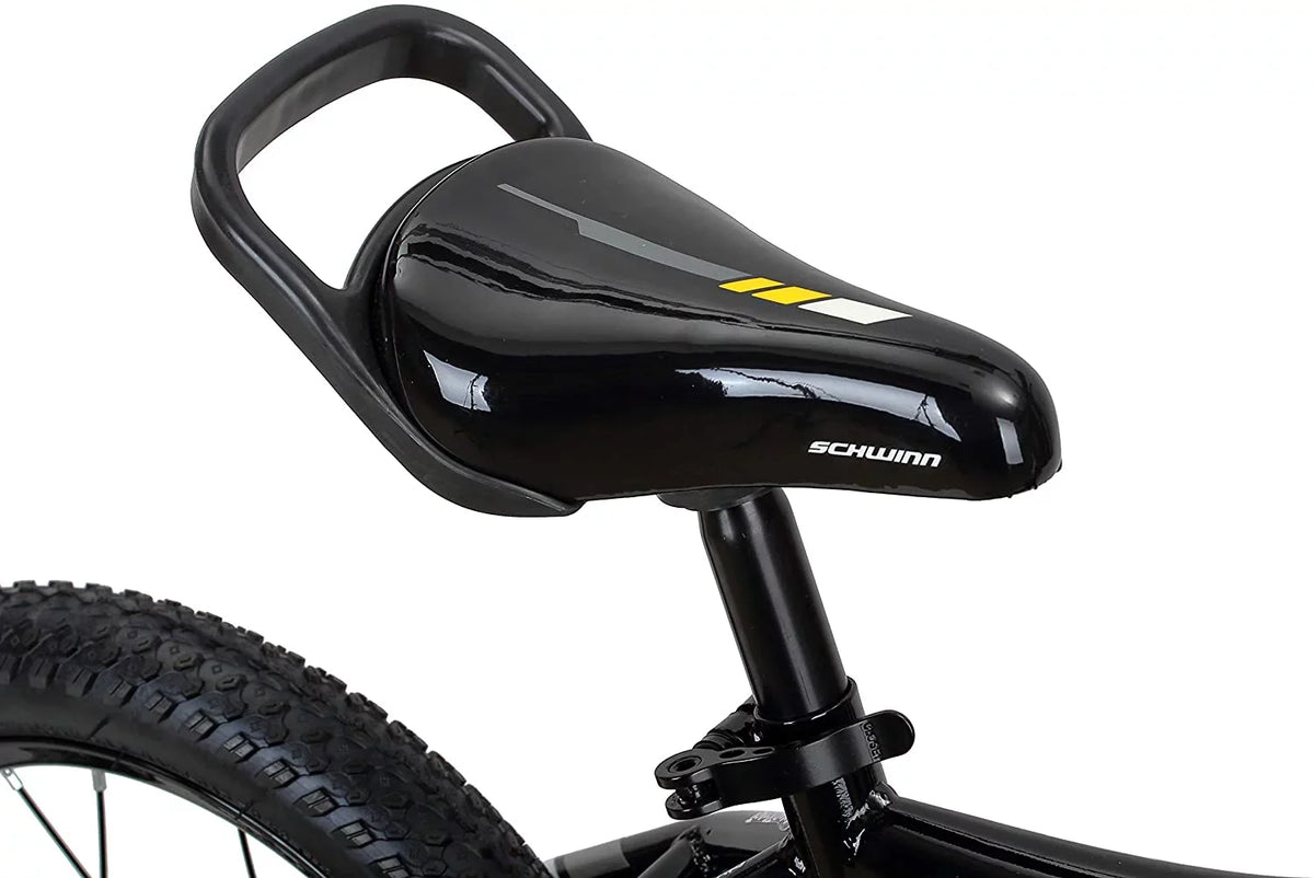 Seat Wheels Toddlers and for Black, Bike Years 2 Koen inch for Adjustable Boys Training Up, Ages Schwinn Kids, and 14 Wheels,