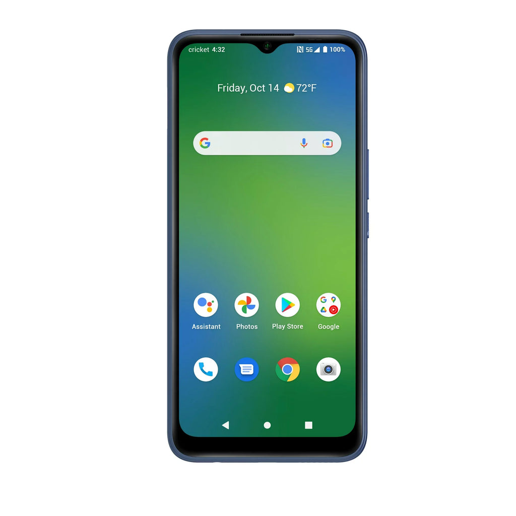 LTE Smartphone Lightning Wireless Cricket Cricket Refurbished Innovate Wireless Prepaid E - 5G Blue