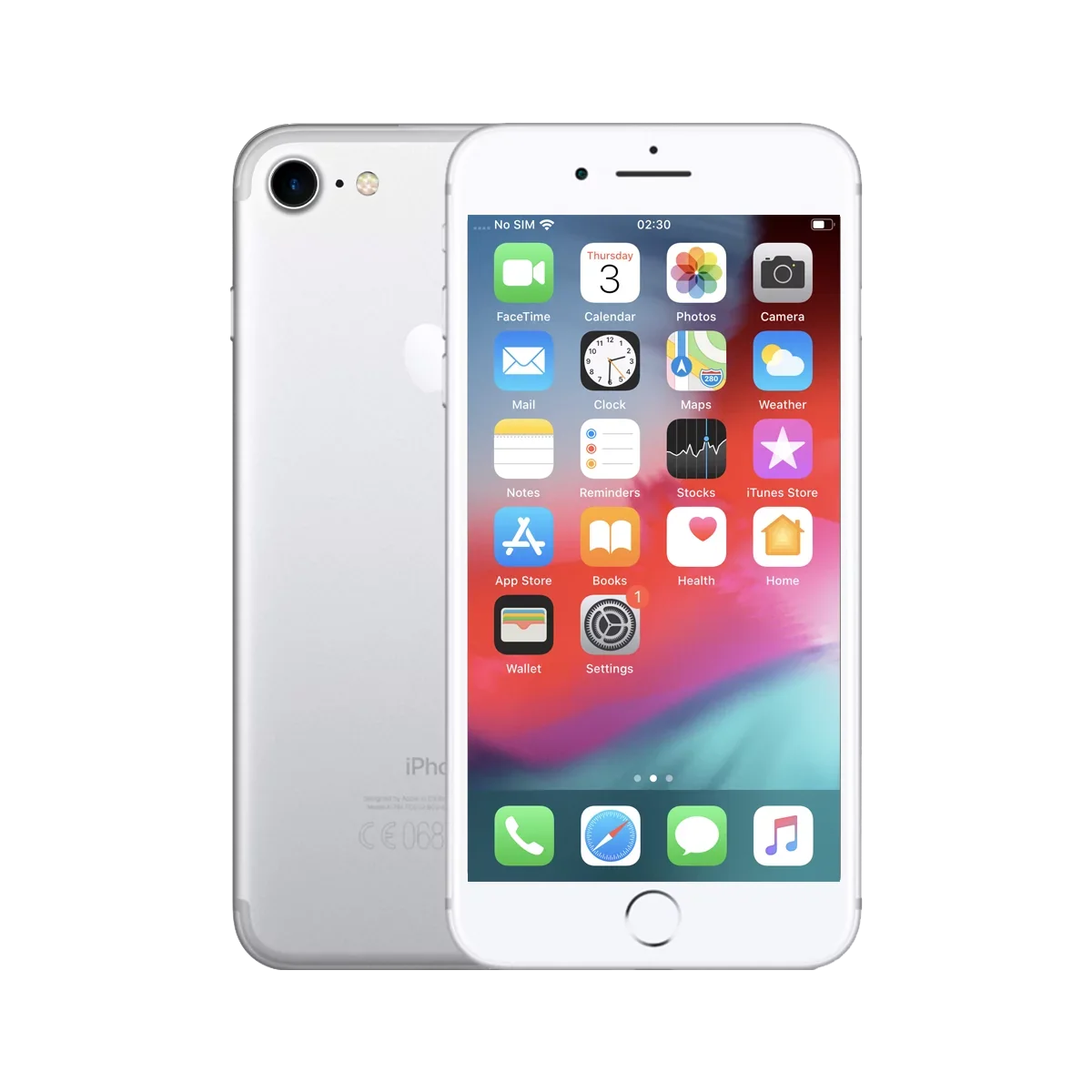 iPhone Pre-Owned Carrier 7 Silver 32GB - Apple - Unlocked (Fair)