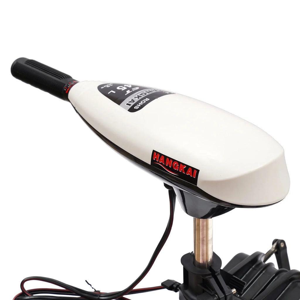 12V Boat Heavy Duty Electric Motor Engine 45LBS HANGKAI Trolling Motor Outboard