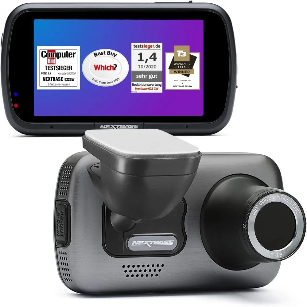 Recording True 622GW in Nextbase High-Definition Car Ultra 4K Automatic Cam Camera 30fps Dash