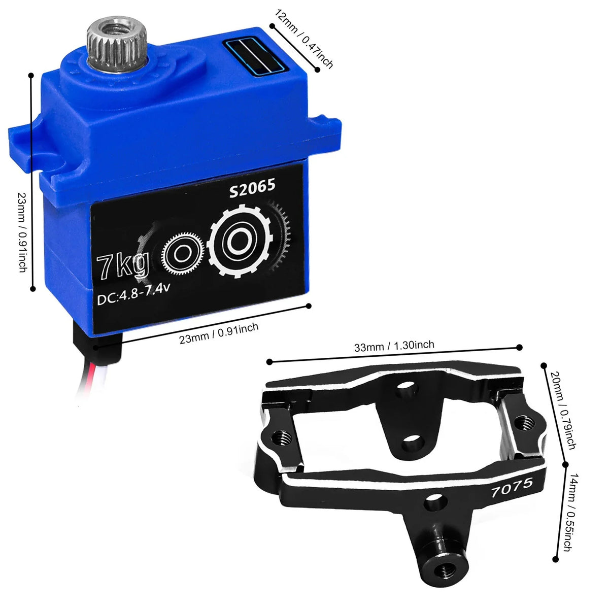 Parts Season Holiday Saving for Gear RC Servo Mount Horn Servo Clearance 1/18 with Servo Servo Gifts TRX4M 2023RC Car Metal Digital and Upgrade Micro