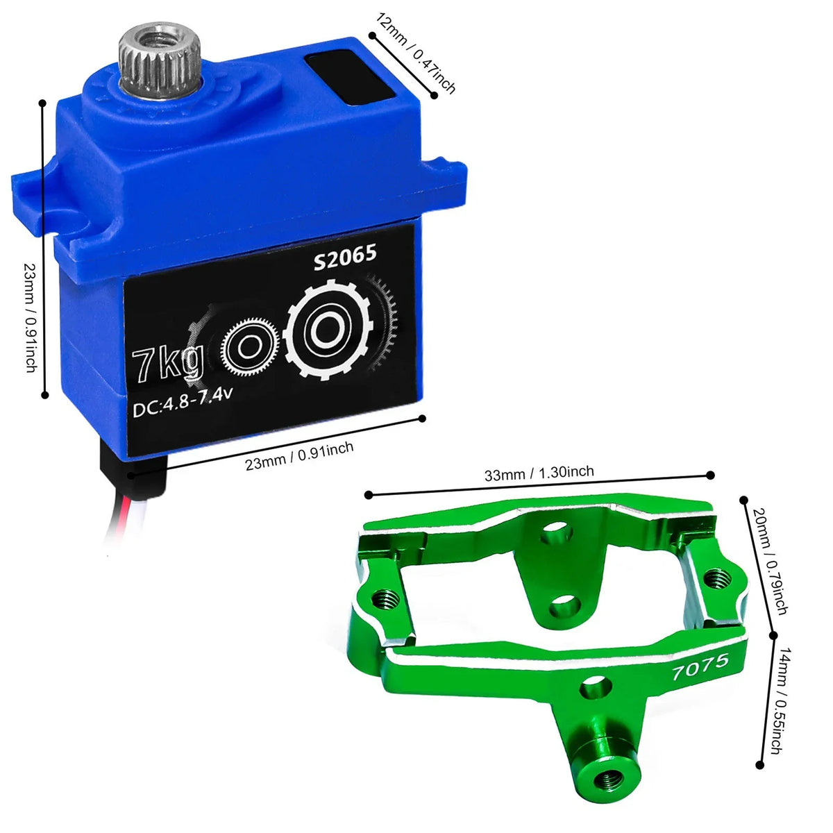 Parts Season Holiday Saving for Gear RC Servo Mount Horn Servo Clearance 1/18 with Servo Servo Gifts TRX4M 2023RC Car Metal Digital and Upgrade Micro