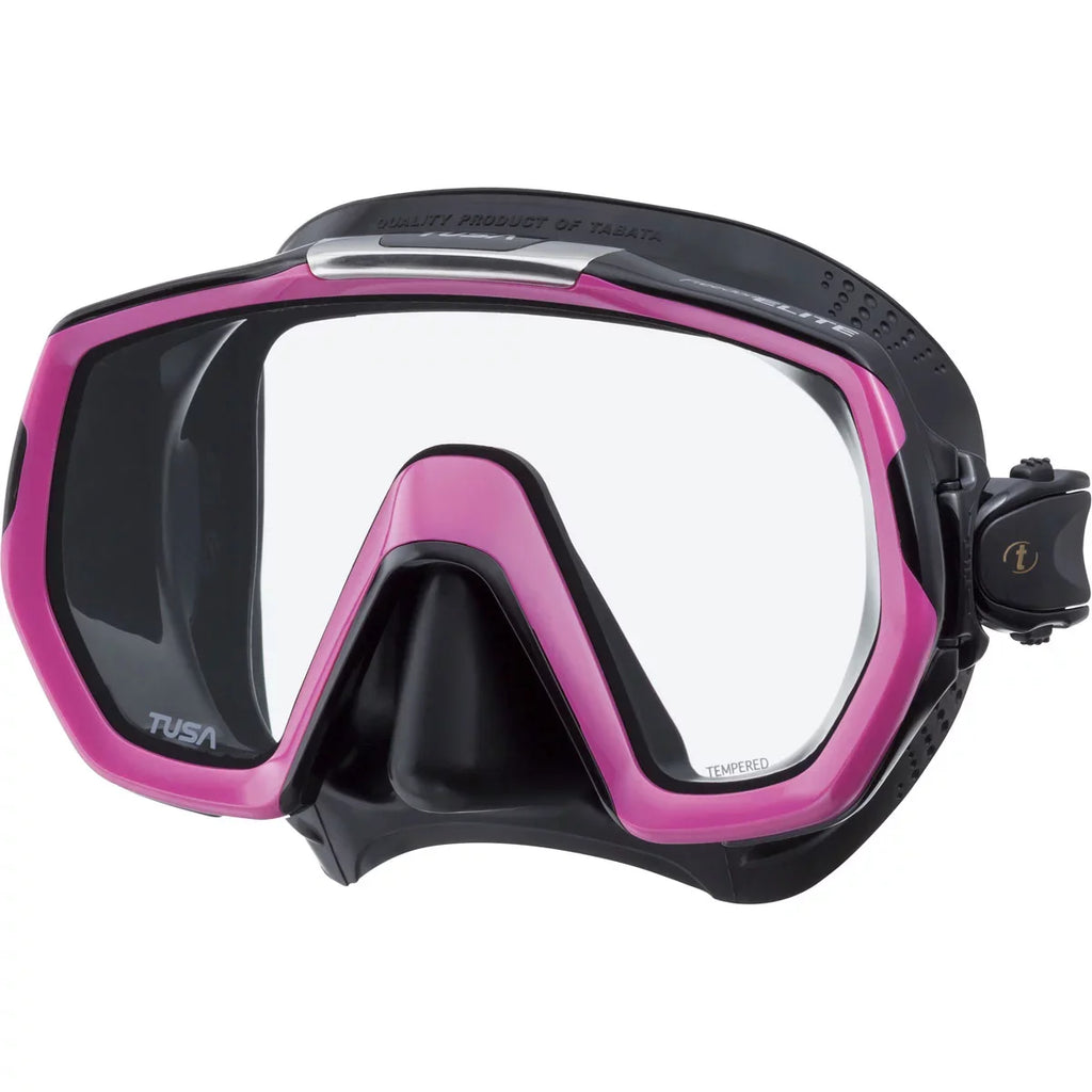 TUSA Black 1003 Freedom Elite Mask Diving Scuba M