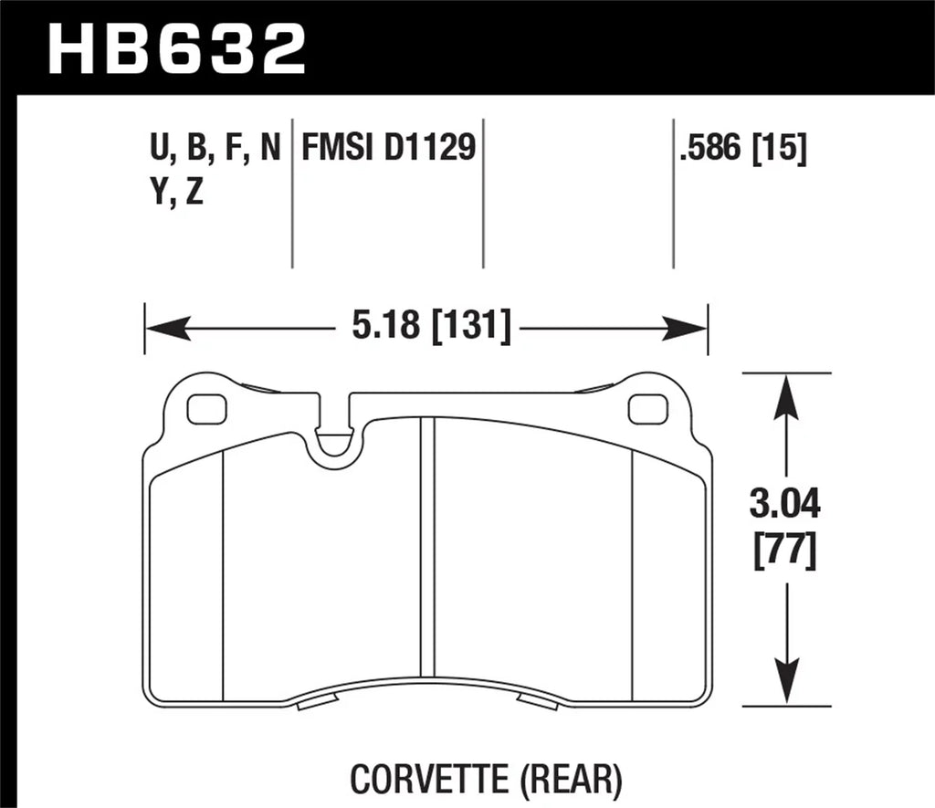 Front Street Brake DB9 Hawk Pads LTS 2005 Martin Aston