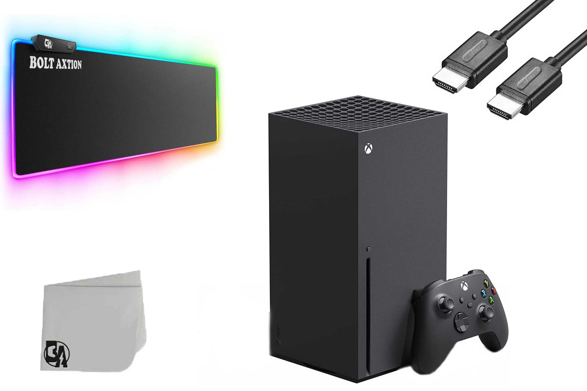 Console Series New Video Black AXTION X Bundle Gaming Mat Like Game Xbox BOLT with 16GB