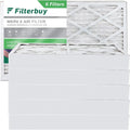 16x24x4 Filters Filterbuy 8 Furnace Pleated Air (6-Pack) AC MERV HVAC