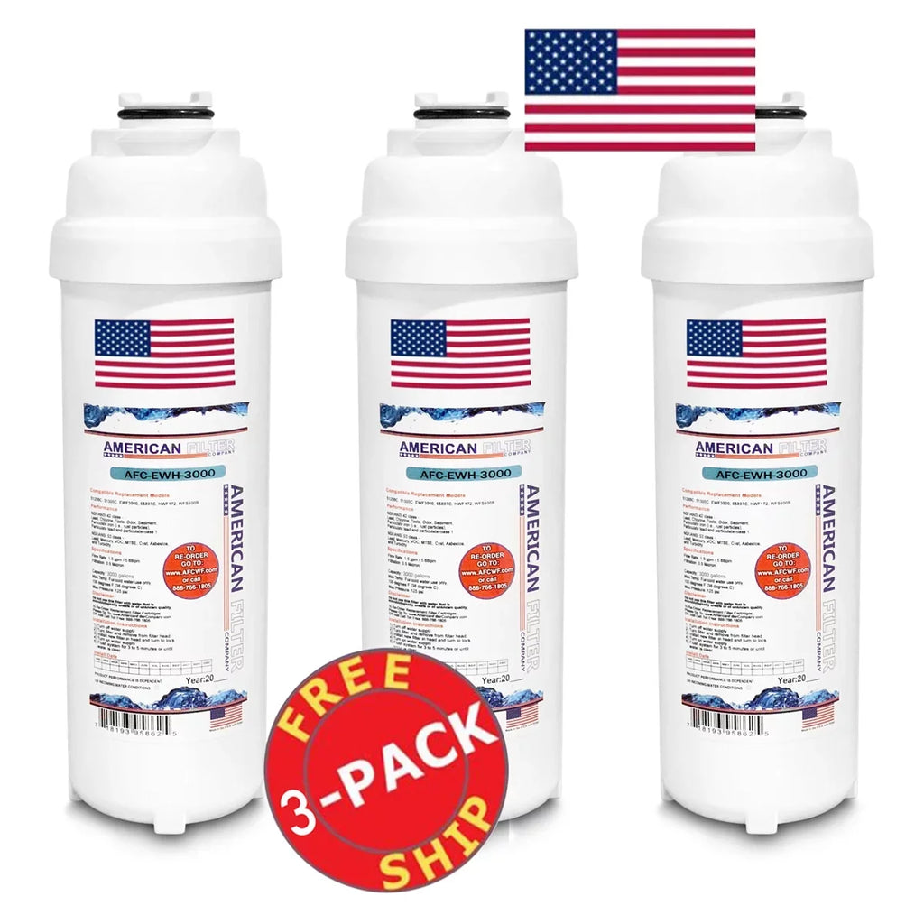3 - # with WaterSentry® Compatible Water Fountain Model , HVR8HDBL Filter AFC-EWH-3000 U.S.A. - AFC Filters Brand in Made , ,