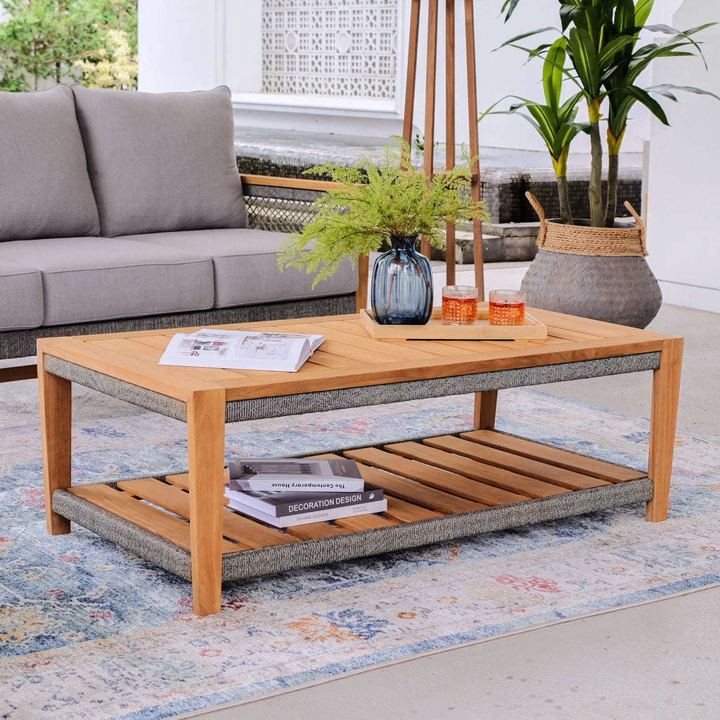 Nassau Table Patio Cambridge Coffee Casual Teak