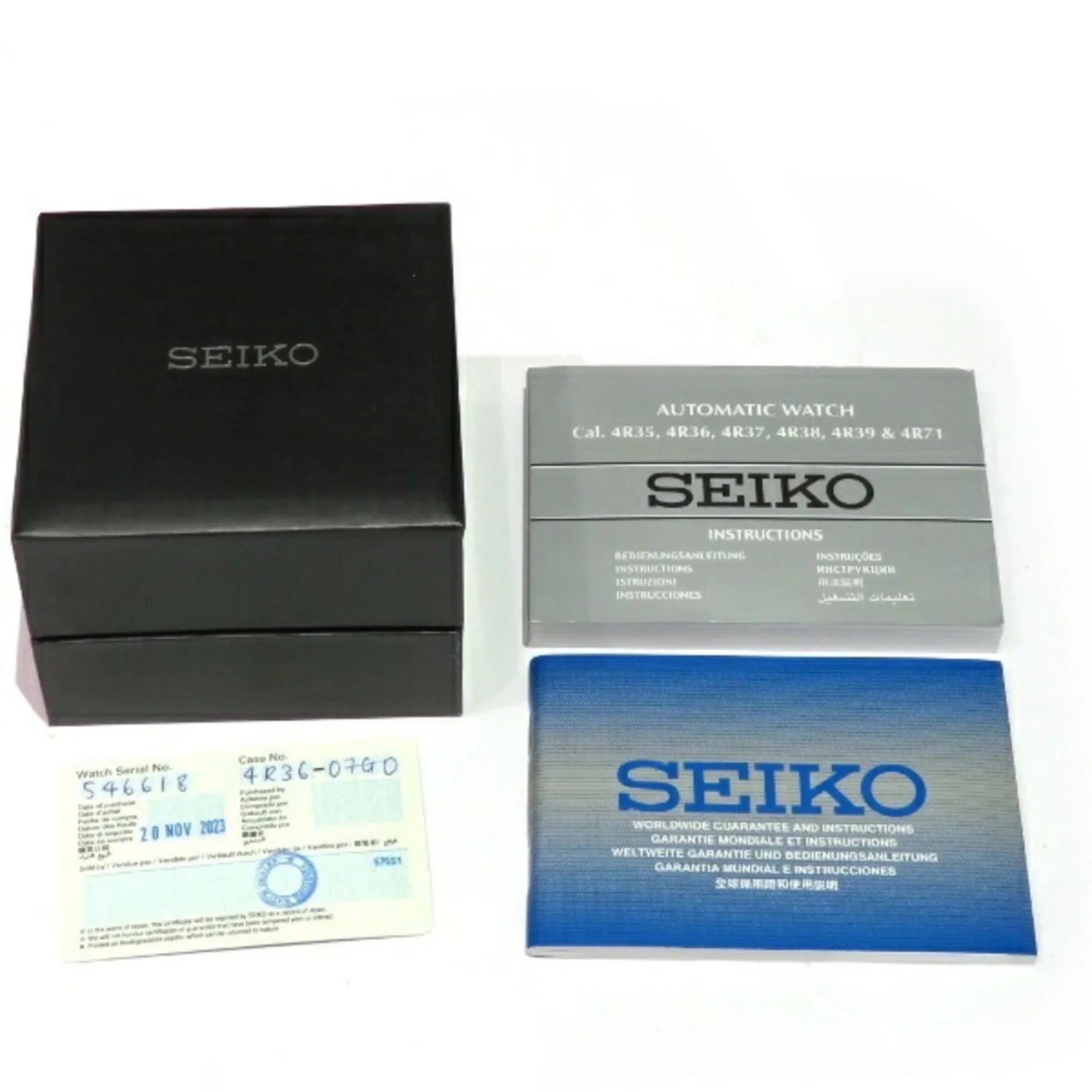 Seiko 07G0 Pre-Owned Automatic Watch (Good) 5 Men's Sports