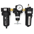 â€ Interstate "T" USA - Poly 1/2" Bowl Made Handle WC1081HDGP Combo Lubricator Large Integral Filter Pneumatics Regulator in