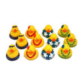 '- - Favors Duckies Luau Rubber 12 Pieces Party