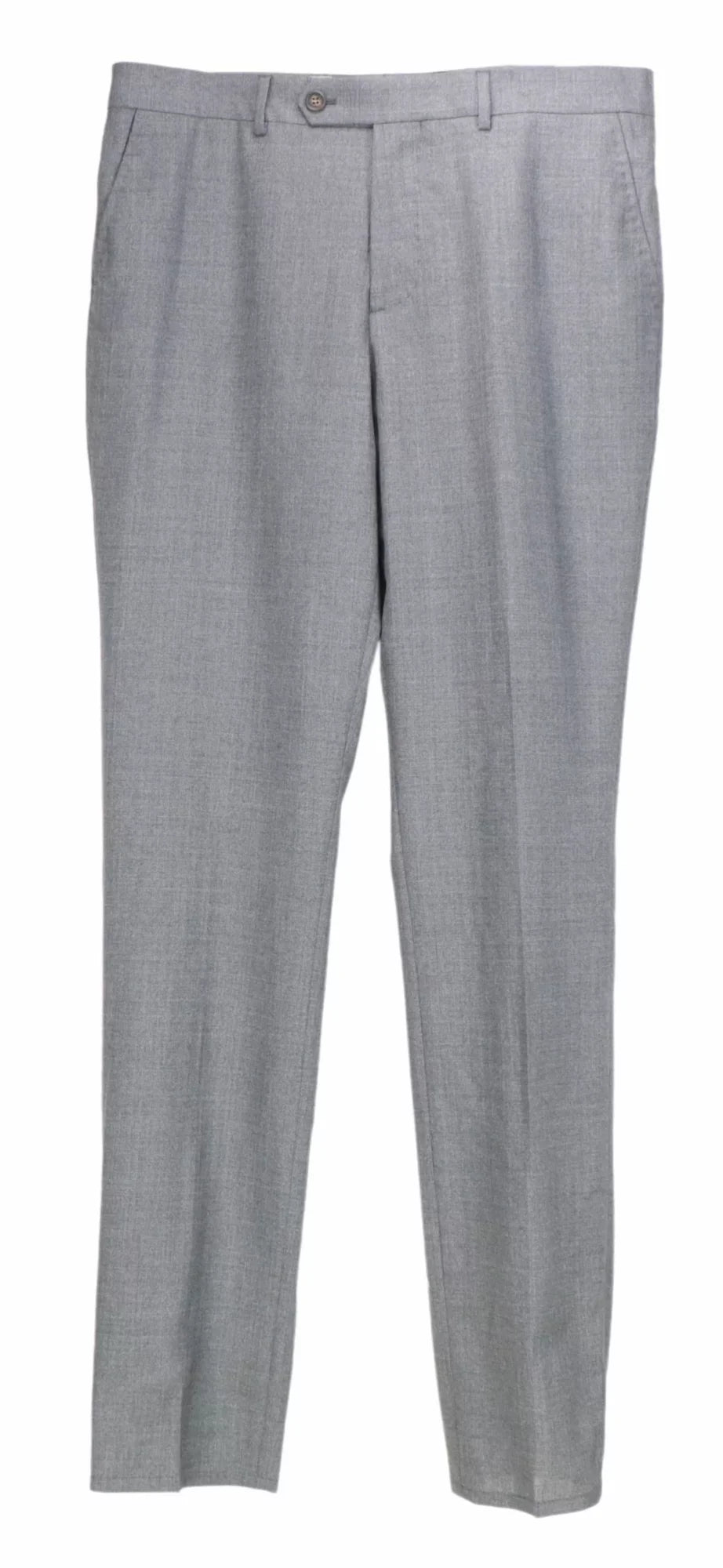 Wool US Cucinelli 50 Suit - EU 40 Grey Woven / Brunello Men's