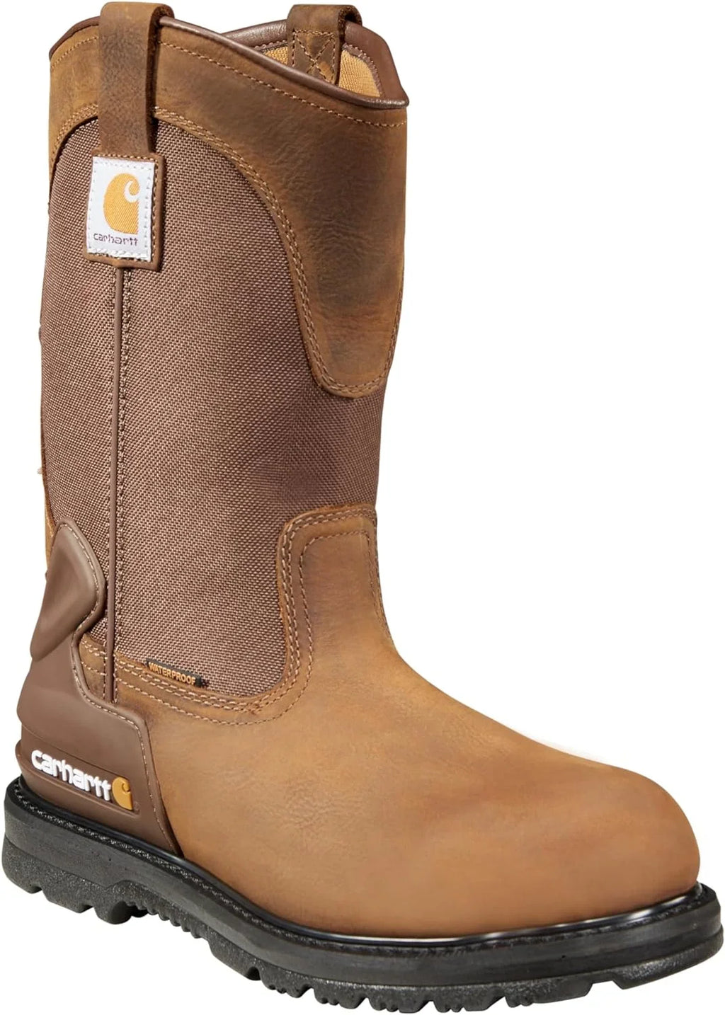 Pull-On Wellington 11" Toe Soft Boot Waterproof Leather Work CMP1100