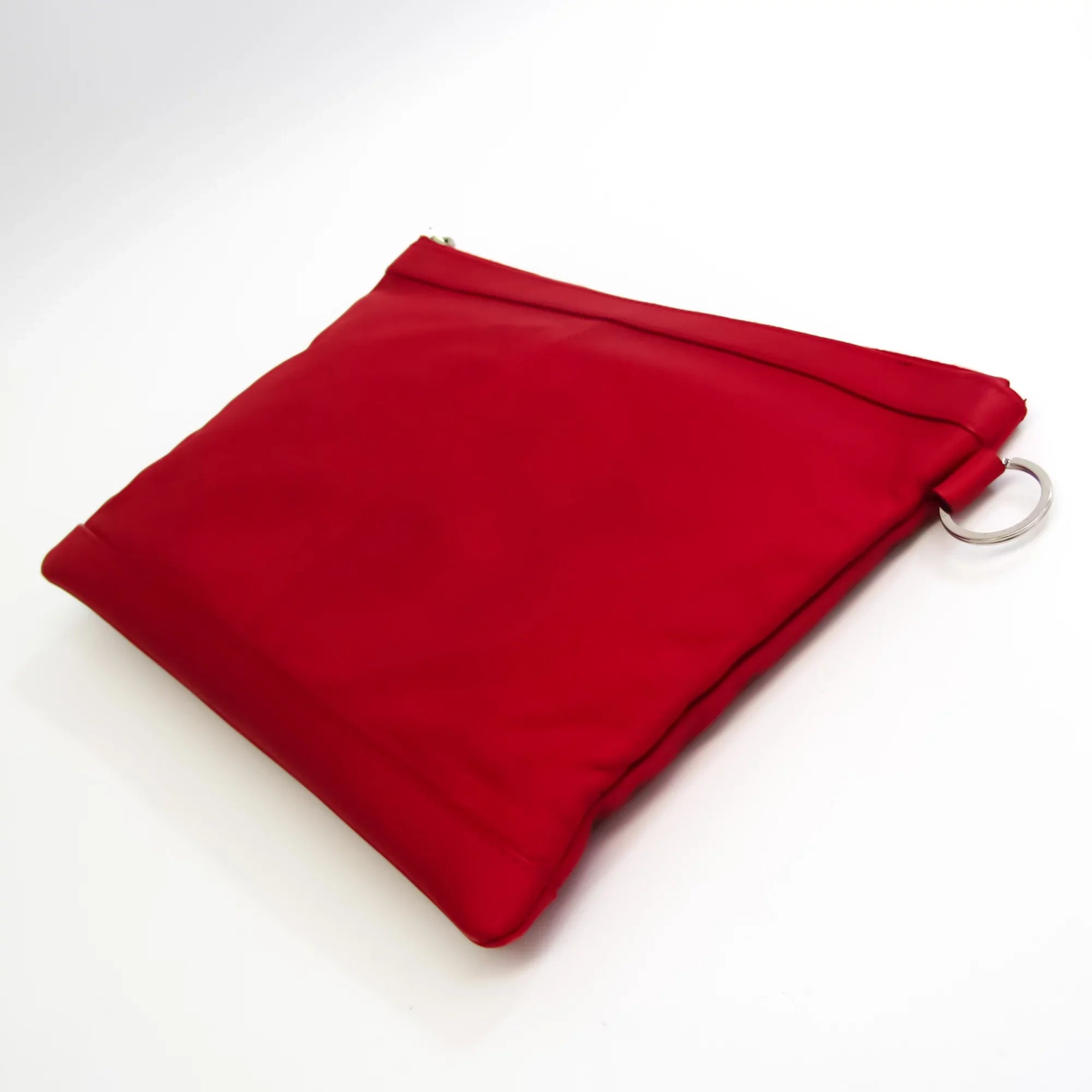 Red Clutch Bag Balenciaga Pre-Owned Leather Color 273022 (Good) Women's