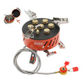 Windproof Camping Outdoor and Stove, Furnace 7-Core High-Power - Stove ZYZY Gases