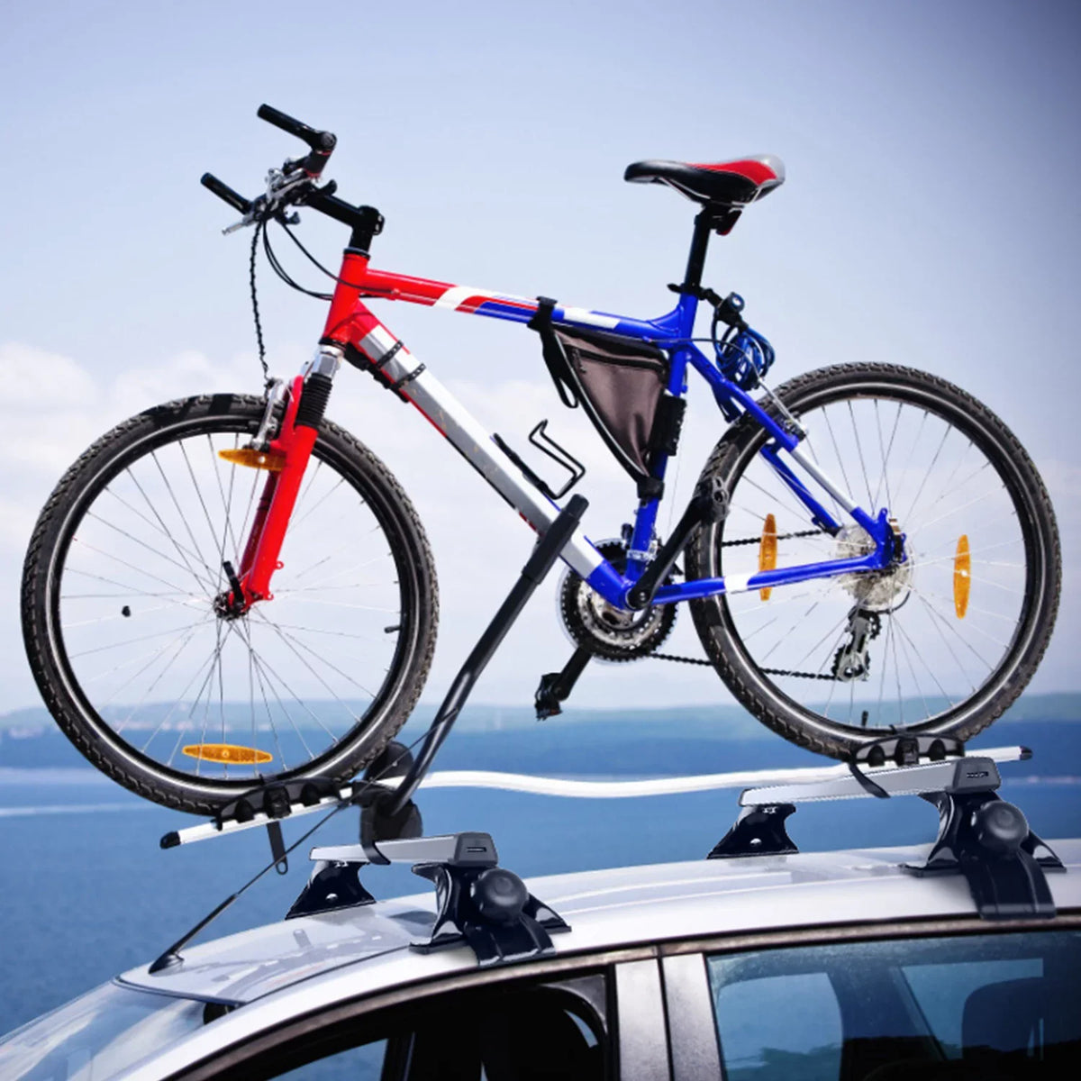 Aluminum iMounTEK Cargo 165LBS with Car for Roof Roof Rack Roof Most Without Car Capacity Rack Carrier Wagon Vehicle Rail Fit Side Crossbars 47.24in