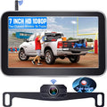 Van vision to Cam Truck Easy Signal Camper Camera Stable Car Reverse Wireless 7-Inch: 2 Bluetooth Plug Backup Channel Night Install V for Play DoHonest Kit Monitor Auto-Switching 1080P and HD Pickup